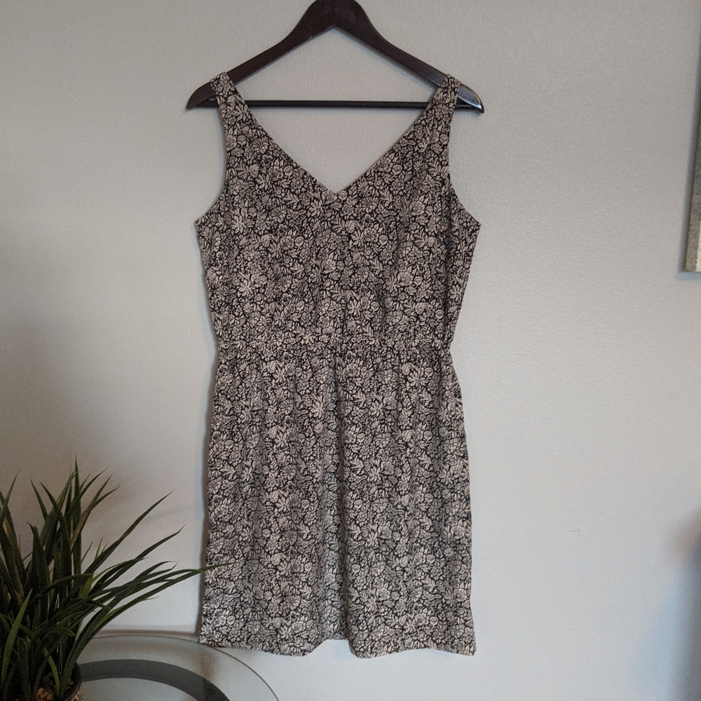 LOFT Floral Pattern Dress